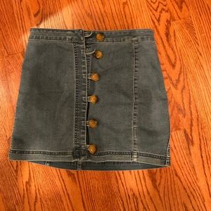 Denim skirt